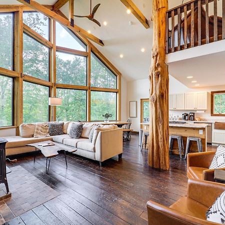 Warrensville Luxe Appalachian Mountain Cabin With Hot Tub, Views מראה חיצוני תמונה
