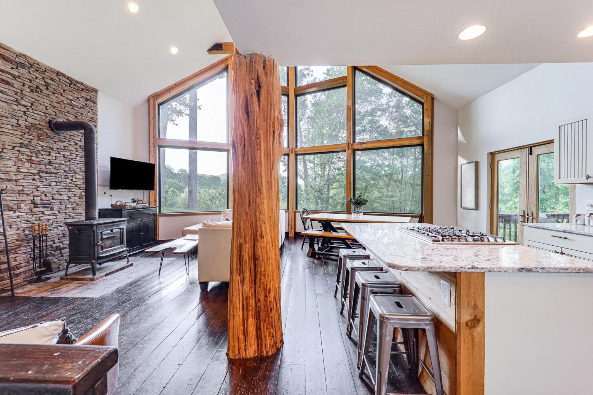 Warrensville Luxe Appalachian Mountain Cabin With Hot Tub, Views מראה חיצוני תמונה