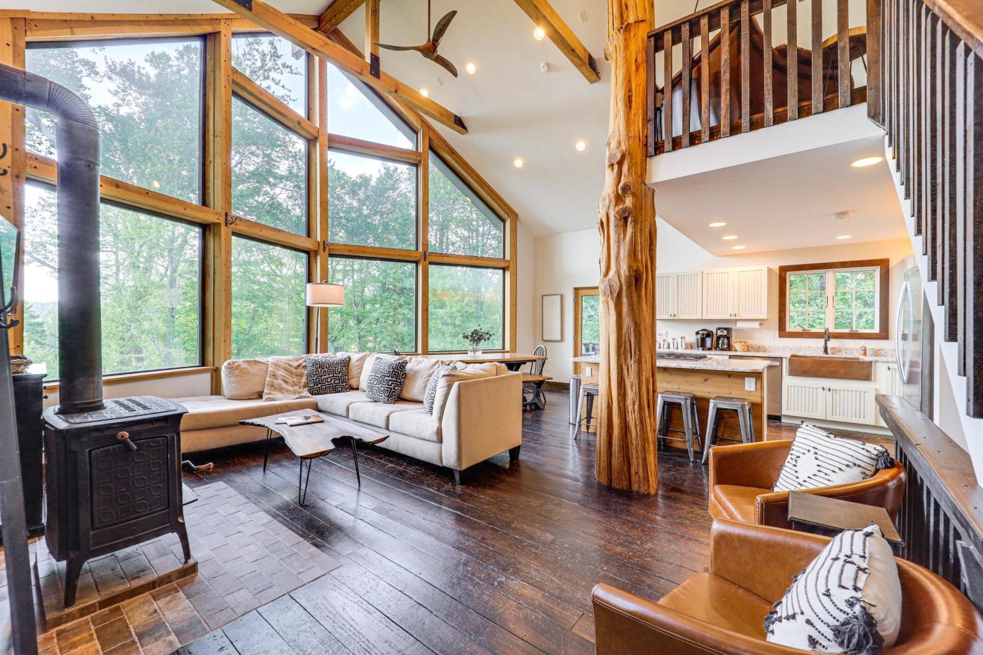 Warrensville Luxe Appalachian Mountain Cabin With Hot Tub, Views מראה חיצוני תמונה