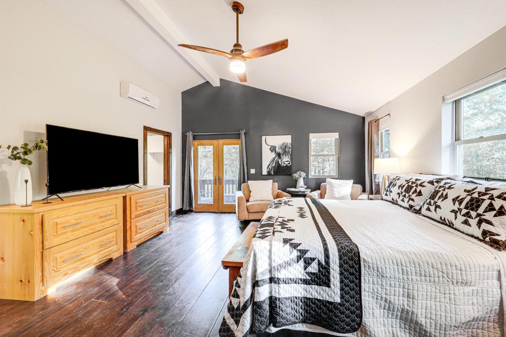 Warrensville Luxe Appalachian Mountain Cabin With Hot Tub, Views מראה חיצוני תמונה